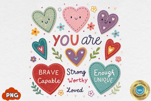 Download Valentine Candy Heart PNG,You Are Enough - Png Collection
