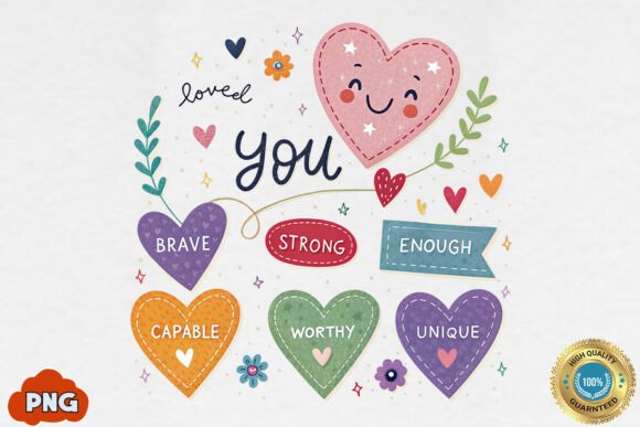 Download Valentine Candy Heart PNG,You Are Enough - Png Collection