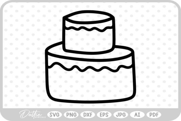 Download Wedding Cake SVG PNG DXF - Png Collection