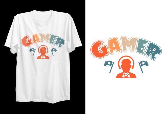 Download Gamer Png Vector Typography T-shirts - Png Collection