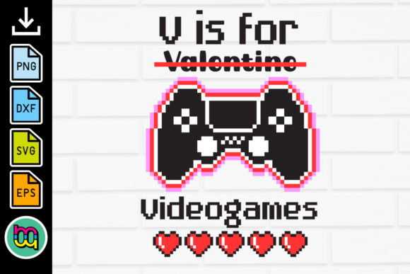 Download V is for Videogames SVG PNG DIY CRAFTING - Png Collection