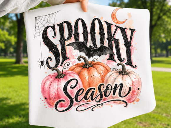 Download Spooky Season Halloween PNG, Pink Pumpki - Png Collection
