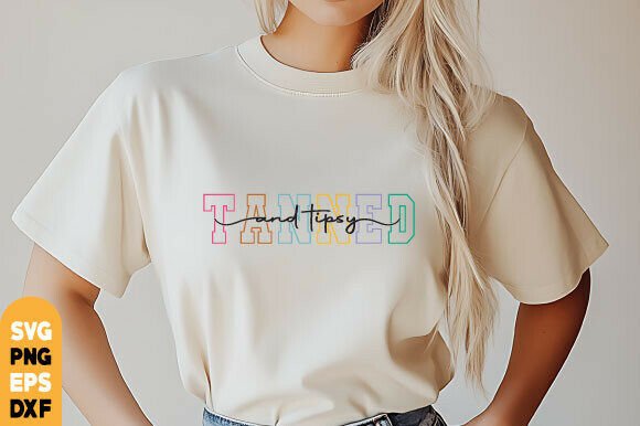 Download Tanned and Tipsy Svg, Summer Beach Png - Png Collection