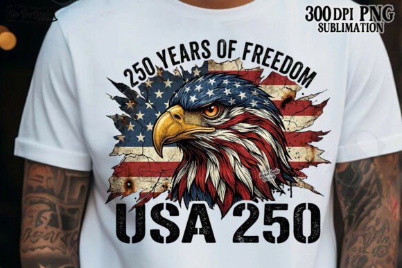 Download USA 250 Years Anniversary PNG Eagle - Png Collection