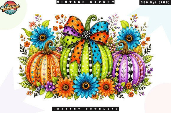 Download Bright Fall Pumpkin Bouquet PNG - Png Collection