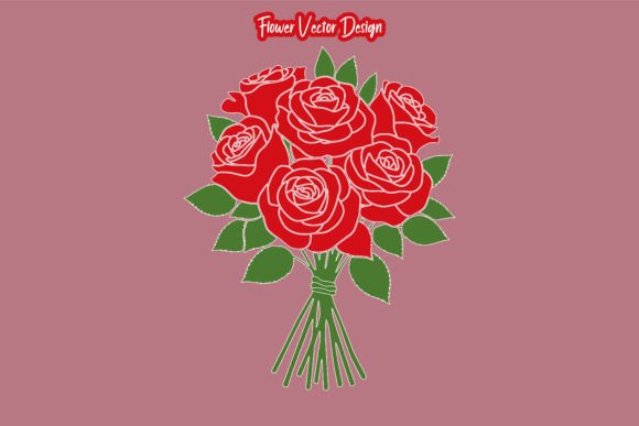 Download Red Rose Flower Bouquet Vector - Premium Resources