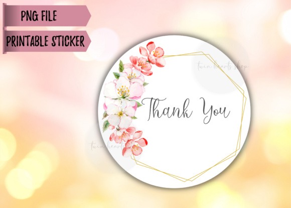Download Printable Thank You Sticker I PNG File - Png Collection