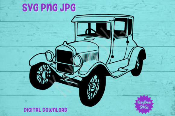 Download Antique Car SVG PNG JPG Cut Files - Png Collection
