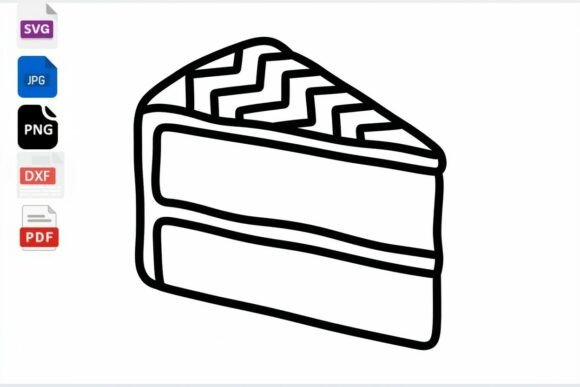 Download Slice of Cake Clipart SVG PNG DXF PDF - Png Collection