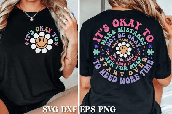 Download It's Okay Svg,Motivational Quote Svg Png - Png Collection