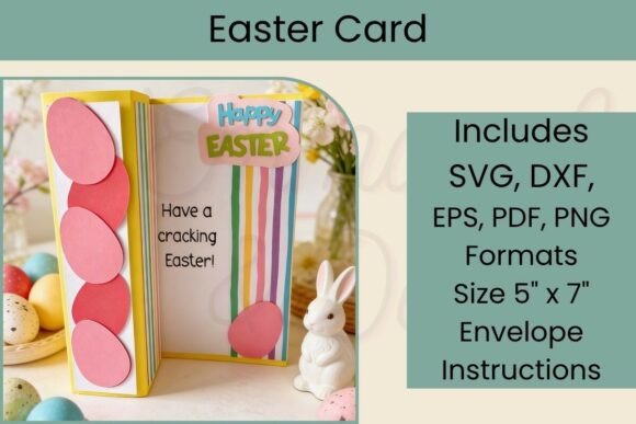 Download Easter Square Column Pop Up Card - Premium Resources