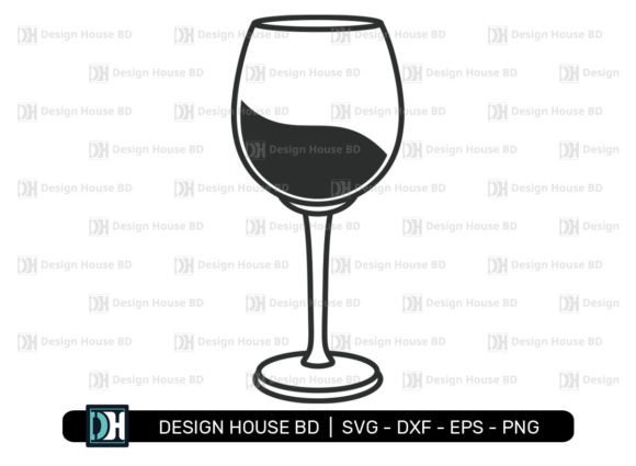 Download Wine Glass Svg, Silhouette, Png, Eps, Dxf - Png Collection