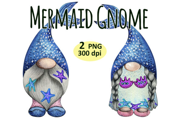 Download Mermaid Gnome, Summer Beach Clipart Png - Png Collection